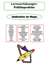 Lernwortmappe - Frühlingswörter.PDF